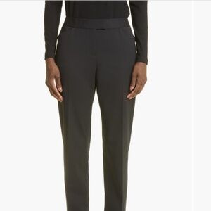 Lafayette 148 Black Irving pant - stretch wool with tapered leg
